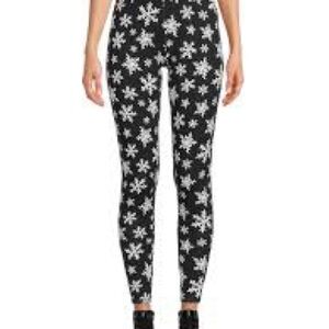 No Boundaries Starry Black and White Leggings